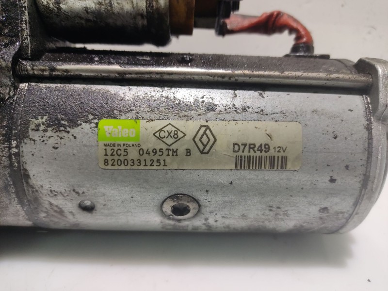 Recambio de motor de arranque para renault laguna ii (bg0) referencia OEM IAM 8200628426 7711134802 