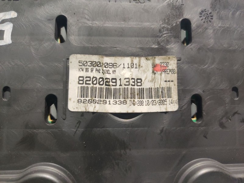 Recambio de cuadro instrumentos para renault laguna ii (bg0) referencia OEM IAM 8200291338  