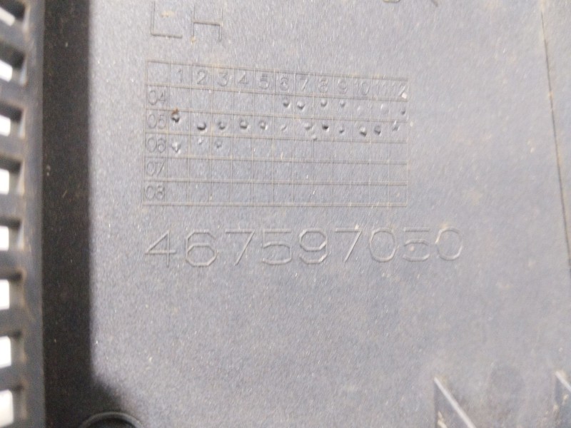 Recambio de moldura para opel meriva a monospace (x03) 1.3 cdti (e75) referencia OEM IAM   