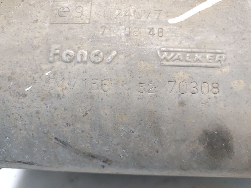 Recambio de silenciador trasero para opel corsa b referencia OEM IAM 5852045  