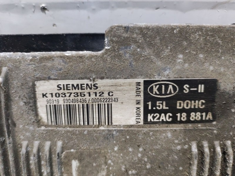 Recambio de centralita motor uce para kia shuma referencia OEM IAM   