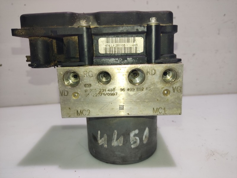 Recambio de abs para citroën c4 coupe 1.4 16v referencia OEM IAM 9649988280 0265231486 9659457180