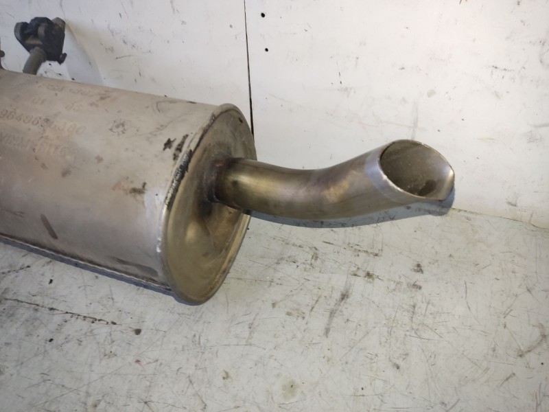 Recambio de tubo escape trasero para citroën c4 coupe 1.4 16v referencia OEM IAM 9649636380  