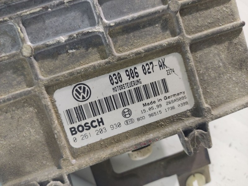 Recambio de centralita motor uce para seat arosa (6h1) 1.0 referencia OEM IAM 030906027AK 0261203930 