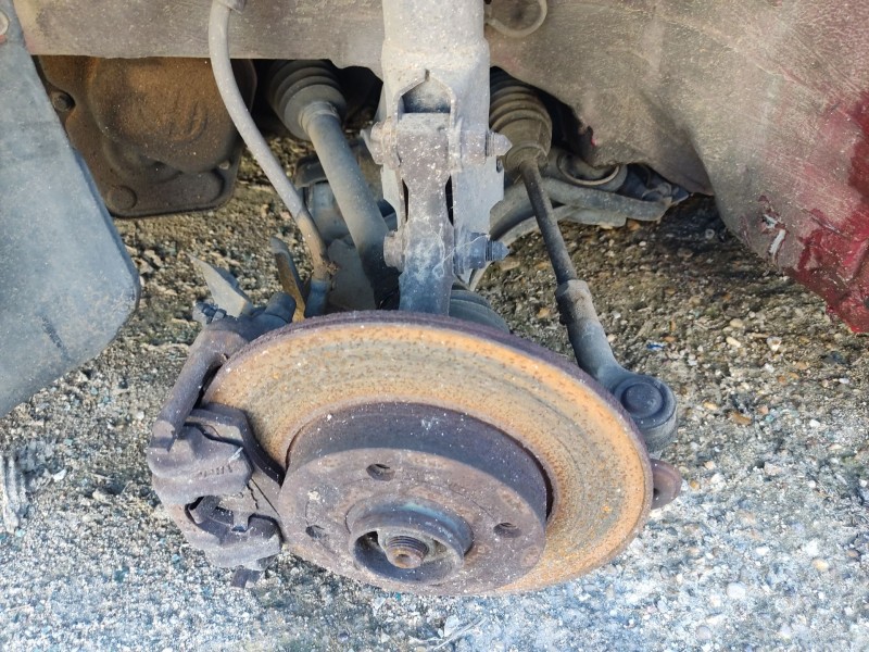 Recambio de mangueta delantera izquierda para seat arosa (6h1) 1.0 referencia OEM IAM 6N0407255B  