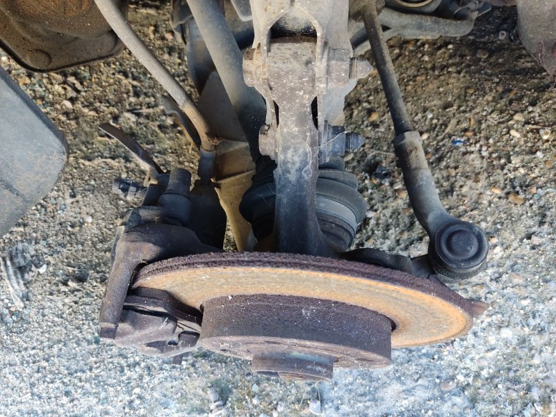 Recambio de mangueta delantera izquierda para seat arosa (6h1) 1.0 referencia OEM IAM 6N0407255B  