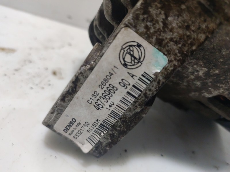 Recambio de alternador para fiat seicento (187) active referencia OEM IAM 46736968 1986A02066 0986087080