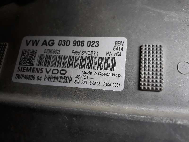 Recambio de centralita motor uce para skoda fabia (5j2 ) 1.2 referencia OEM IAM 03D906023 5WP4080604 