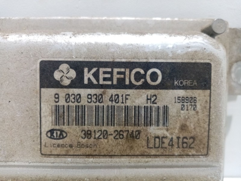 Recambio de centralita motor uce para kia cerato 1.6 cat referencia OEM IAM 9030930401F  3B12026740