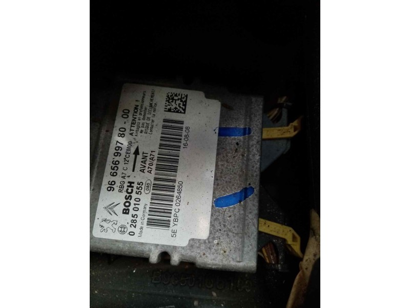 Recambio de centralita airbag para peugeot 207 referencia OEM IAM 9665699780  
