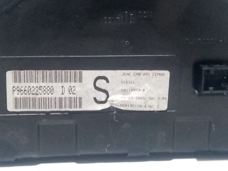 Recambio de cuadro instrumentos para citroën c2 hdi referencia OEM IAM 6105EV  
