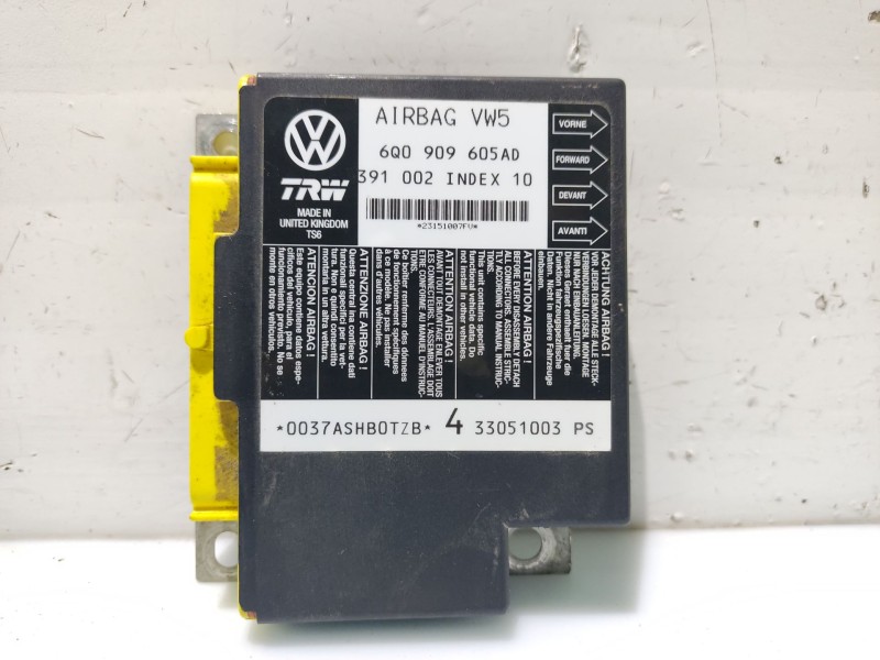 Recambio de centralita airbag para seat ibiza iii (6l1) 1.9 tdi referencia OEM IAM 6Q0909605AD 33051003PS 