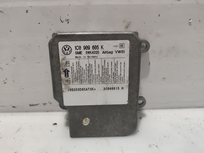 Recambio de centralita airbag para volkswagen polo (9n1) referencia OEM IAM   