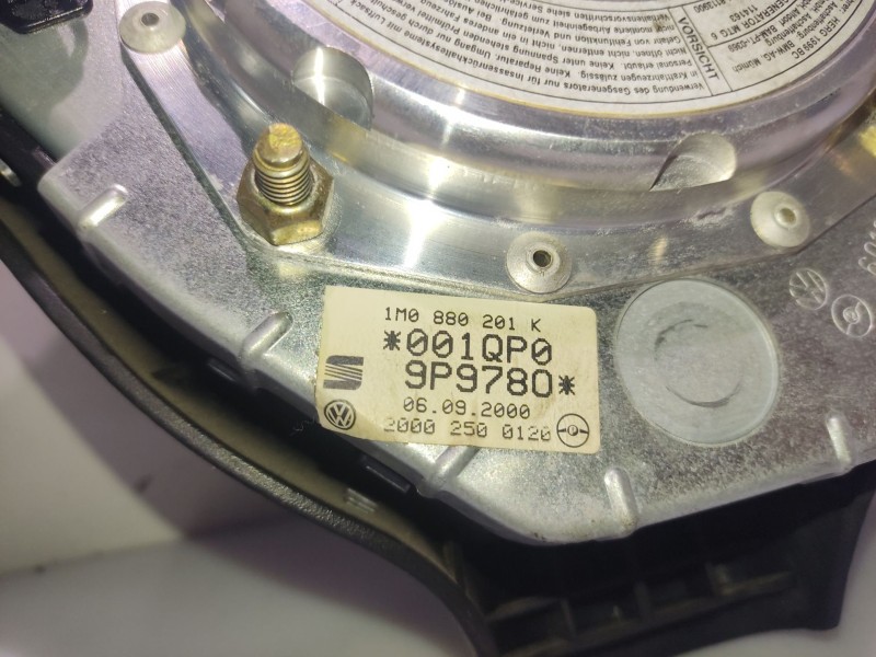 Recambio de airbag delantero izquierdo para seat toledo ii (1m2) 1.6 16v referencia OEM IAM 1M0880201K  