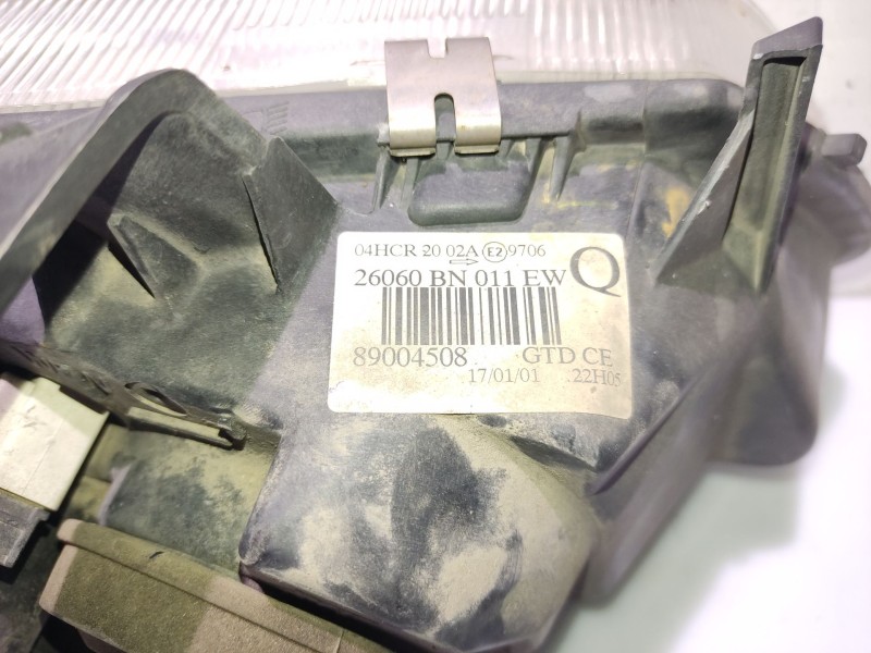 Recambio de faro izquierdo para nissan almera ii hatchback (n16) 1.5 referencia OEM IAM 26060BN011EW 89004508 