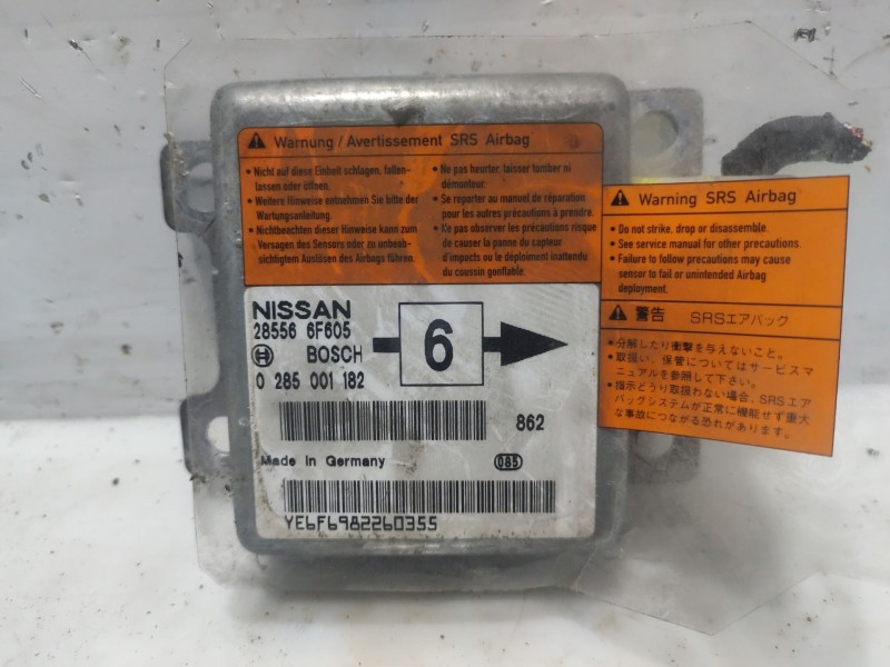 Recambio de centralita airbag para nissan micra (k11) 1.0 16v cat referencia OEM IAM 285566F625  