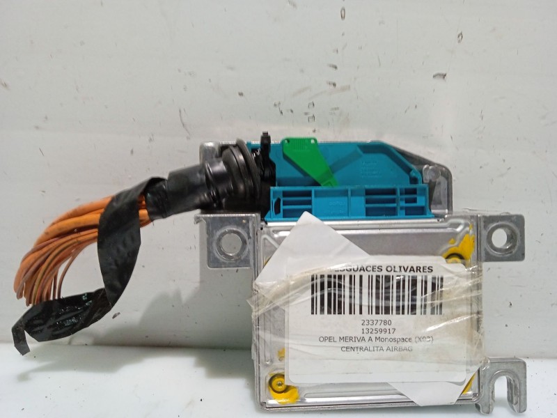 Recambio de centralita airbag para opel meriva a monospace (x03) 1.6 (e75) referencia OEM IAM 13259917 327963935 