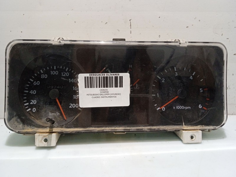 Recambio de cuadro instrumentos para mitsubishi galloper (hyundai) 2.5 turbodiesel referencia OEM IAM 3199F08  
