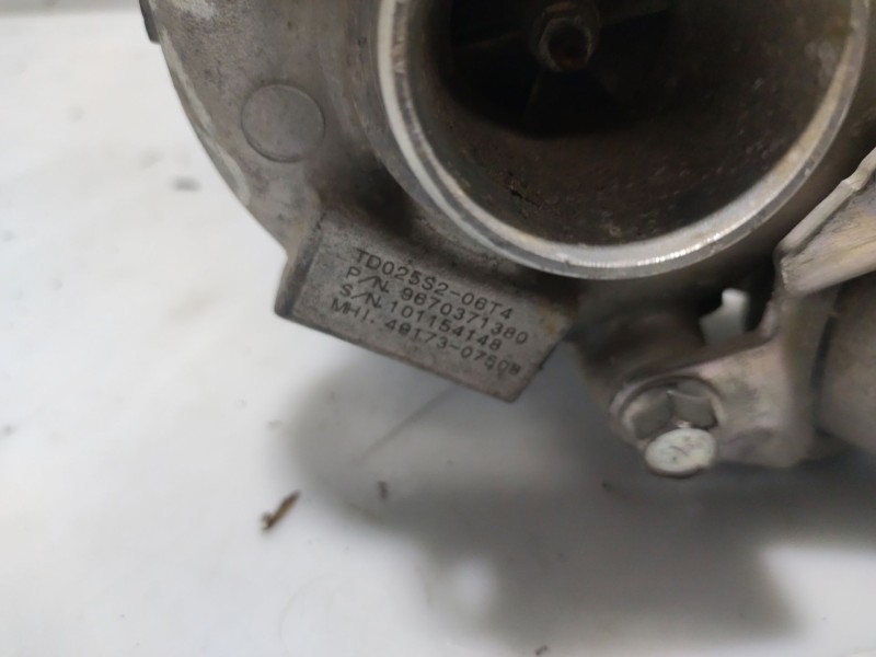 Recambio de turbocompresor para peugeot partner kasten confort l1 referencia OEM IAM 4917307508  
