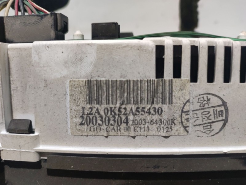 Recambio de cuadro instrumentos para kia carnival ii referencia OEM IAM 0K55255100N62  