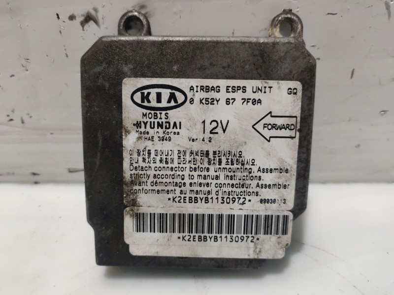 Recambio de centralita airbag para kia carnival ii referencia OEM IAM 0K52Y677F0A  