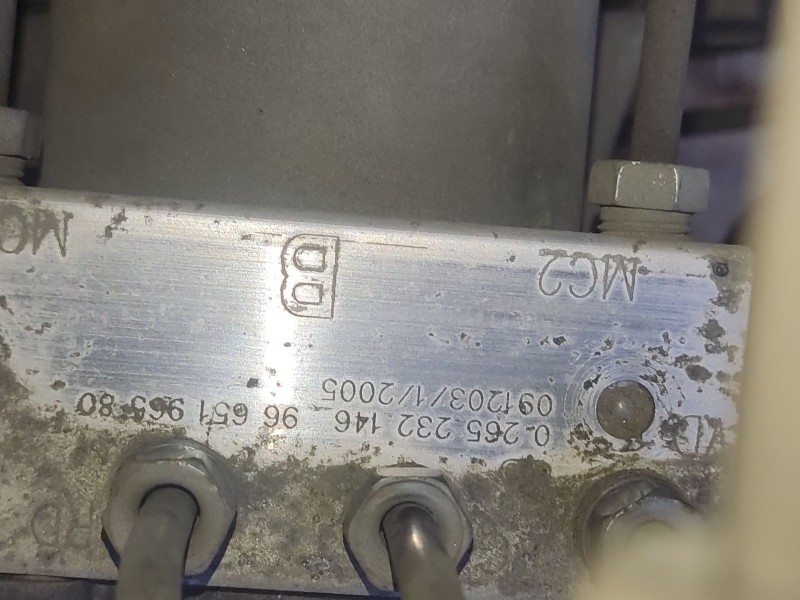 Recambio de abs para citroën xsara picasso (n68) 1.6 hdi referencia OEM IAM 96651 0265232146 454150