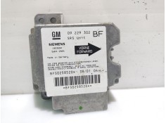 Recambio de centralita airbag para opel astra g sedán (t98) 1.6 16v (f69) referencia OEM IAM 09229302BF 1923594 5WK42925