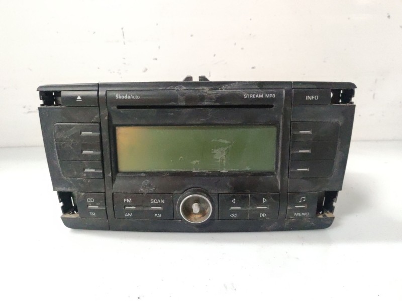 Recambio de sistema audio / radio cd para skoda octavia berlina (1z3) referencia OEM IAM   