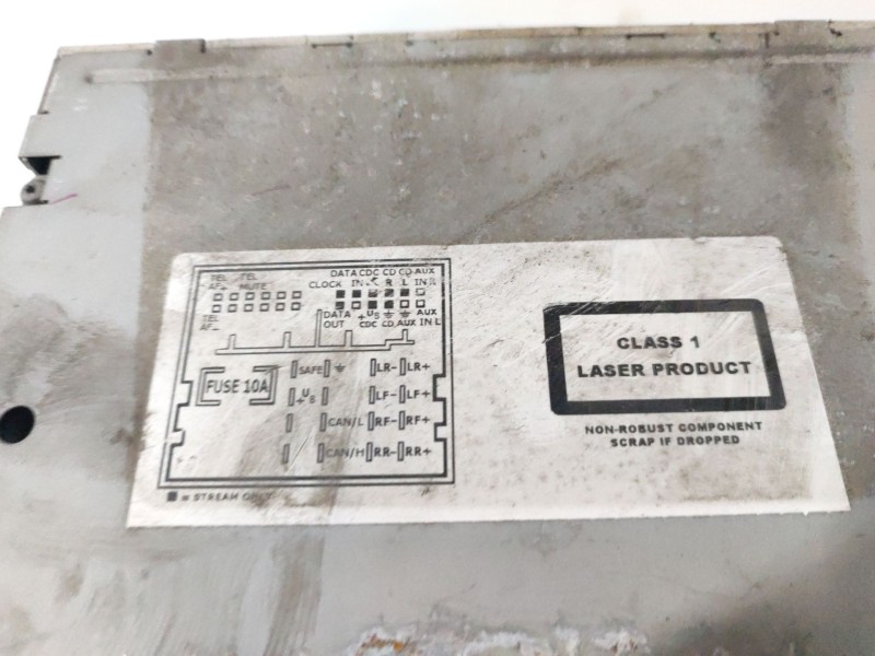 Recambio de sistema audio / radio cd para skoda octavia berlina (1z3) referencia OEM IAM   