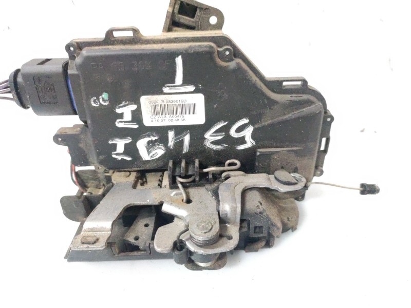 Recambio de cerradura puerta trasera izquierda para skoda octavia berlina (1z3) referencia OEM IAM 7L0839015D  