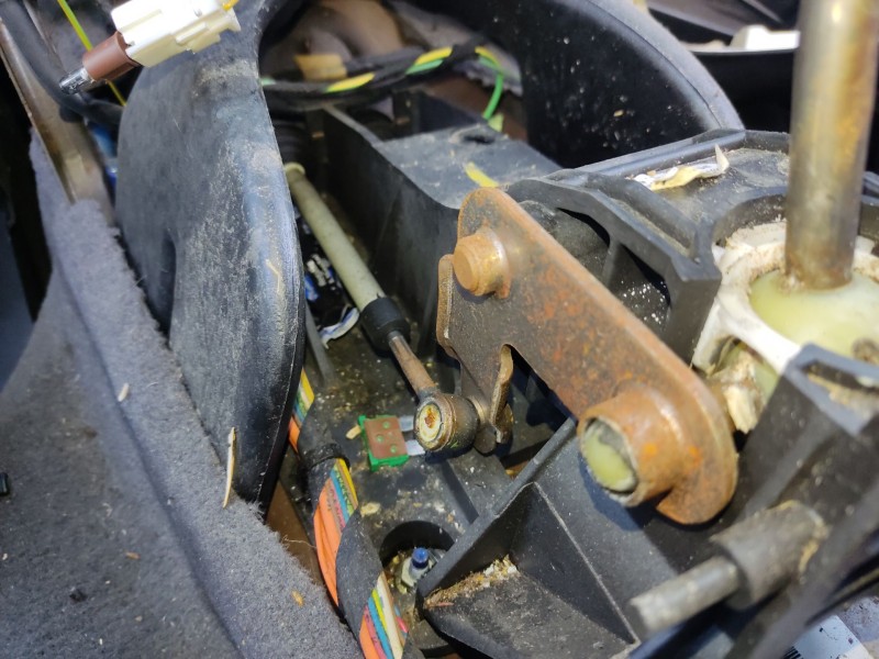 Recambio de varillaje cambio para peugeot 307 break (3e) 2.0 hdi 90 referencia OEM IAM 2444CF  