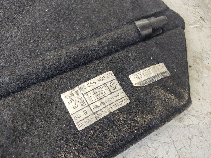 Recambio de bandeja trasera para peugeot 307 break (3e) 2.0 hdi 90 referencia OEM IAM 96389360ZR  