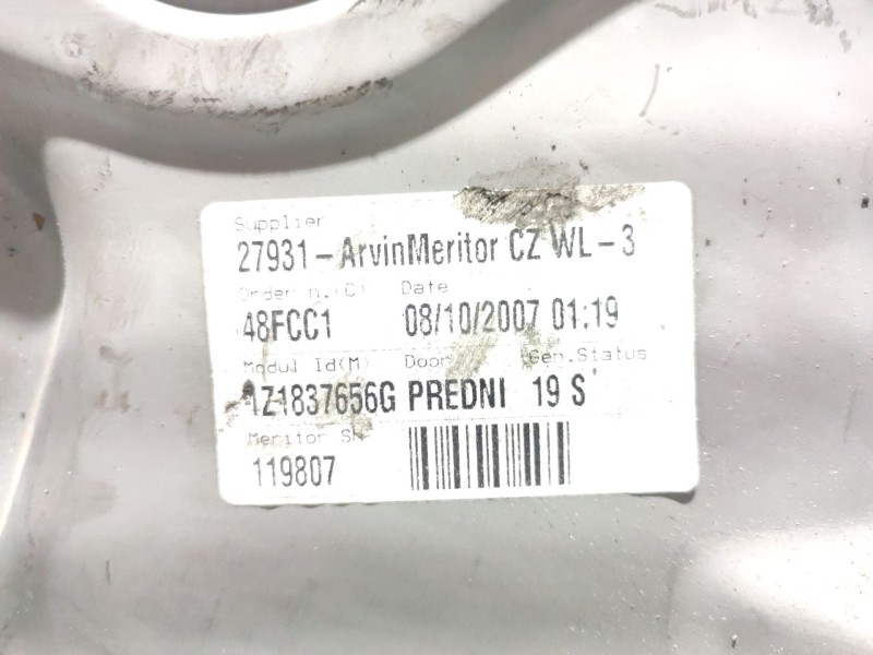 Recambio de elevalunas delantero derecho para skoda octavia berlina (1z3) referencia OEM IAM   