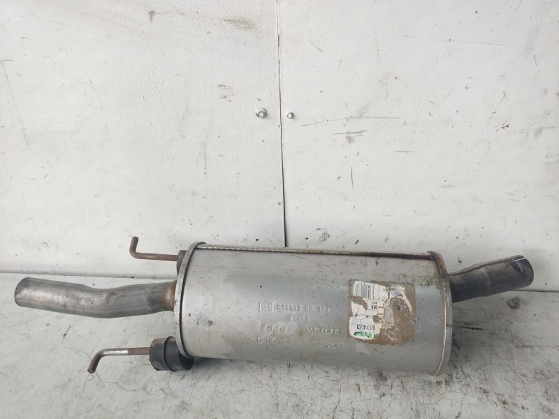 Recambio de tubo escape trasero para opel corsa b (s93) 1.2 i (f08, f68, m68) referencia OEM IAM 93192234 617433 036232