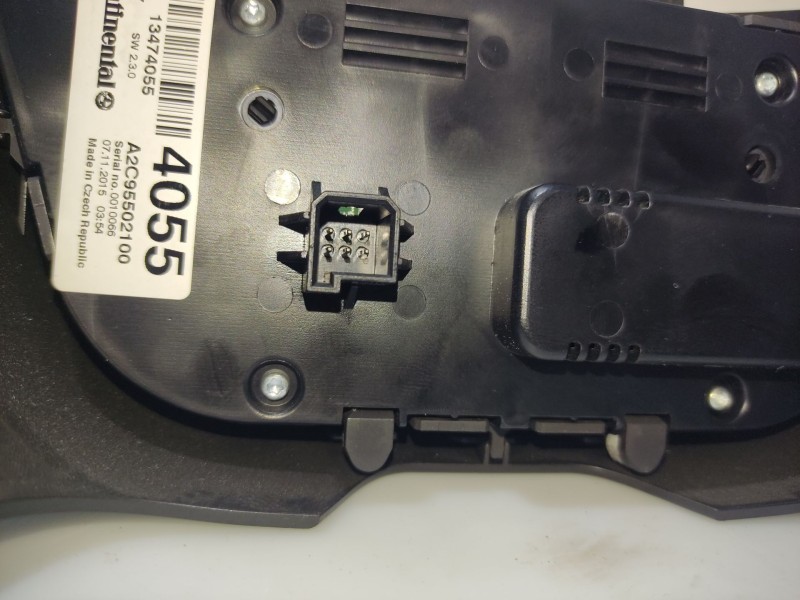 Recambio de mando climatizador para opel zafira tourer c (p12) 1.6 cdti (75) referencia OEM IAM 13474055  A2C95502100