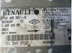 Recambio de centralita airbag para renault clio ii fase i (b/cbo) 1.2   |   0.98 - ... | 1998 | 58 cv / 43 kw referencia OEM IAM 2