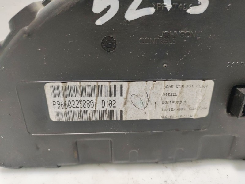 Recambio de cuadro instrumentos para citroën c3 referencia OEM IAM 6105WN 9660225880 