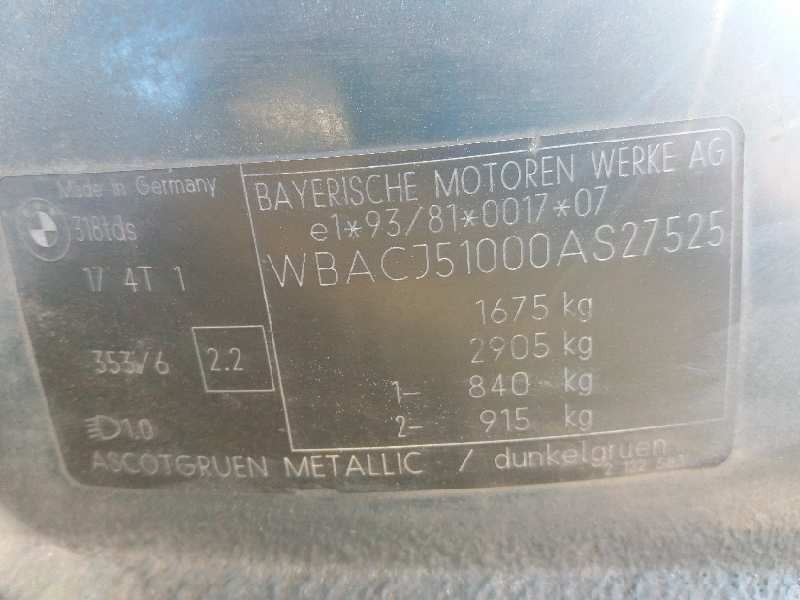 bmw serie 3 compacto (e36) 318tds sport edition   |   09.97 - ... | 1997 | 90 cv / 66 kw del año 1997