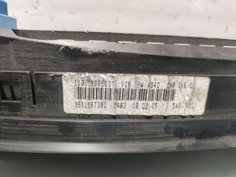 Recambio de cuadro instrumentos para citroën xsara picasso (n68) 2.0 hdi referencia OEM IAM   