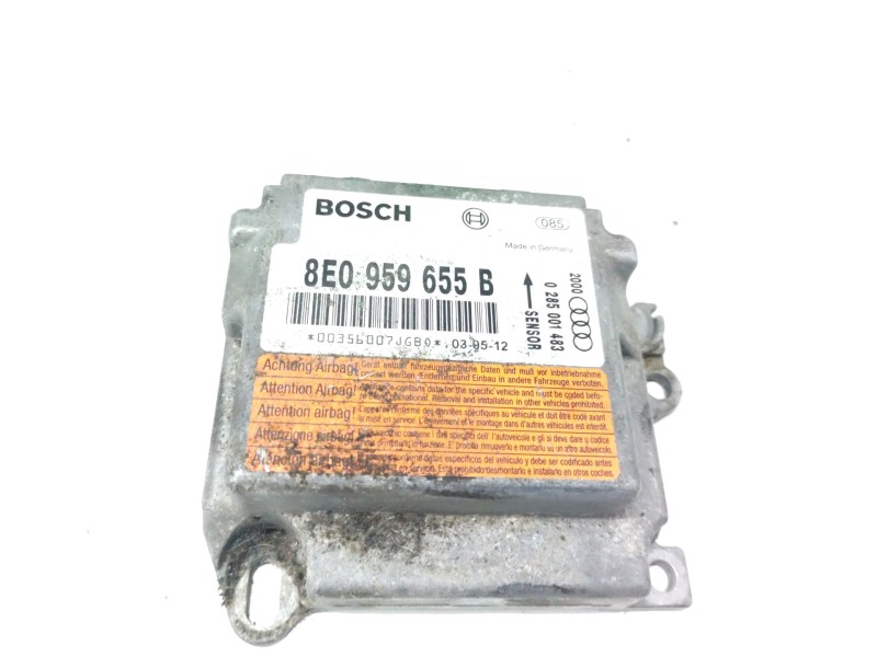 Recambio de centralita airbag para audi a4 berlina (8e) referencia OEM IAM  8E0959655B 0285001483