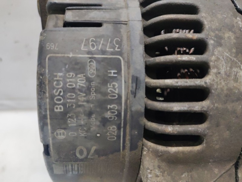 Recambio de alternador para audi a3 (8l) 1.9 tdi attraction referencia OEM IAM 038903018QX CAL10155GS 8EL012427541