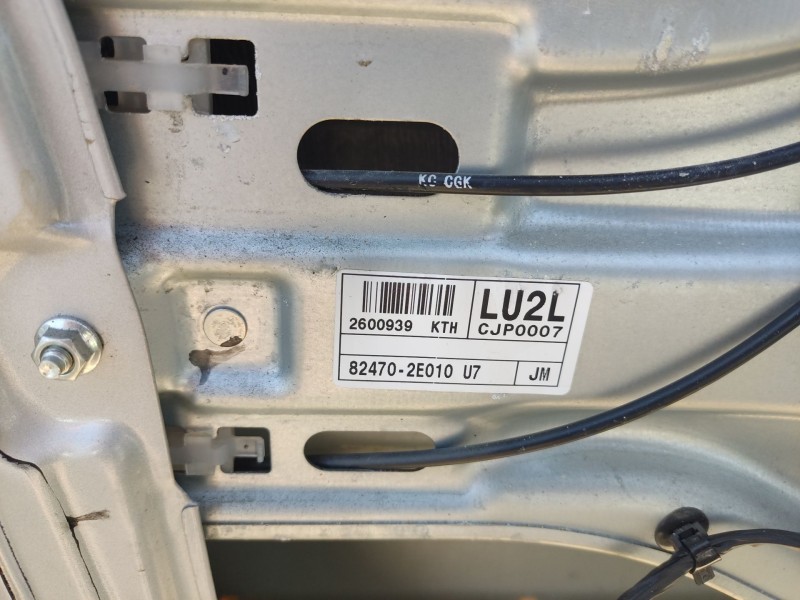 Recambio de elevalunas delantero izquierdo para hyundai tucson (jm) 2.0 referencia OEM IAM 824052E000 824702E010 