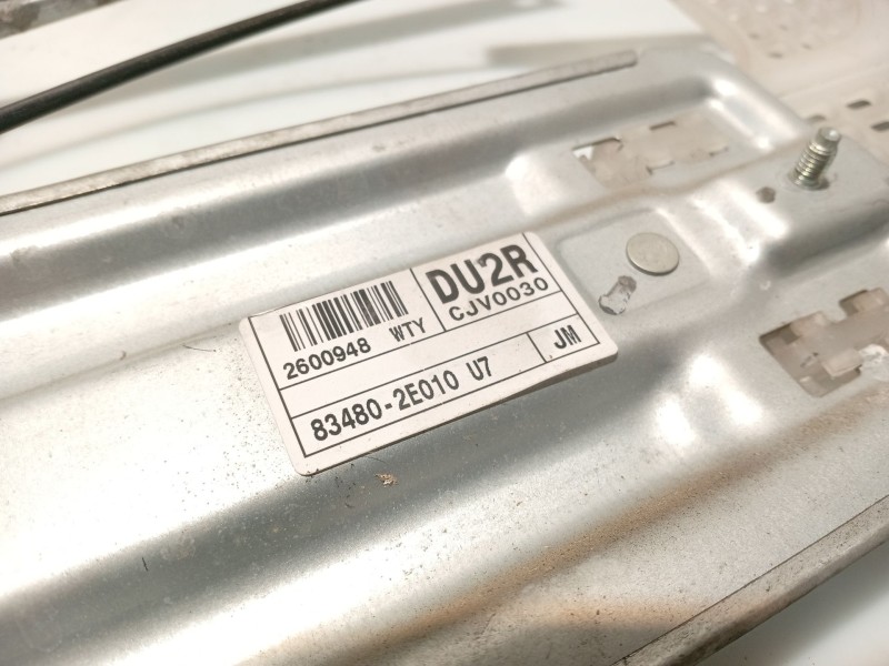 Recambio de elevalunas trasero derecho para hyundai tucson (jm) 2.0 referencia OEM IAM 834802E010  