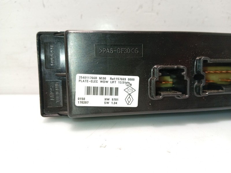 Recambio de mando elevalunas delantero izquierdo para renault kadjar (ha_, hl_) 1.6 dci 130 referencia OEM IAM 254011766R  15766