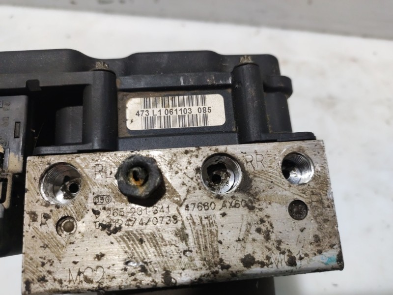 Recambio de abs para nissan micra (k12e) referencia OEM IAM 47660BC66A 0265800319 0265231341