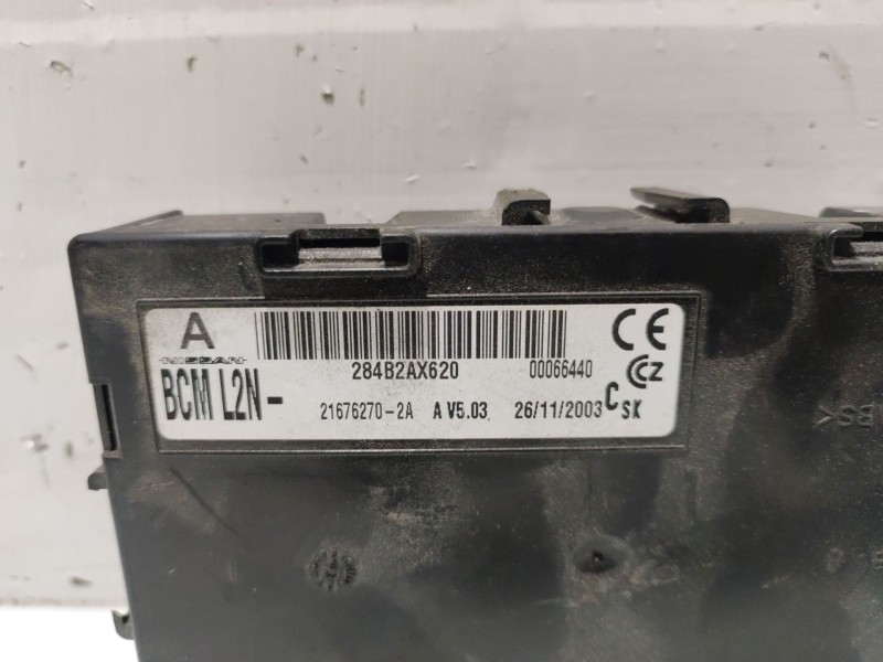 Recambio de centralita bsm para nissan micra (k12e) referencia OEM IAM 0  