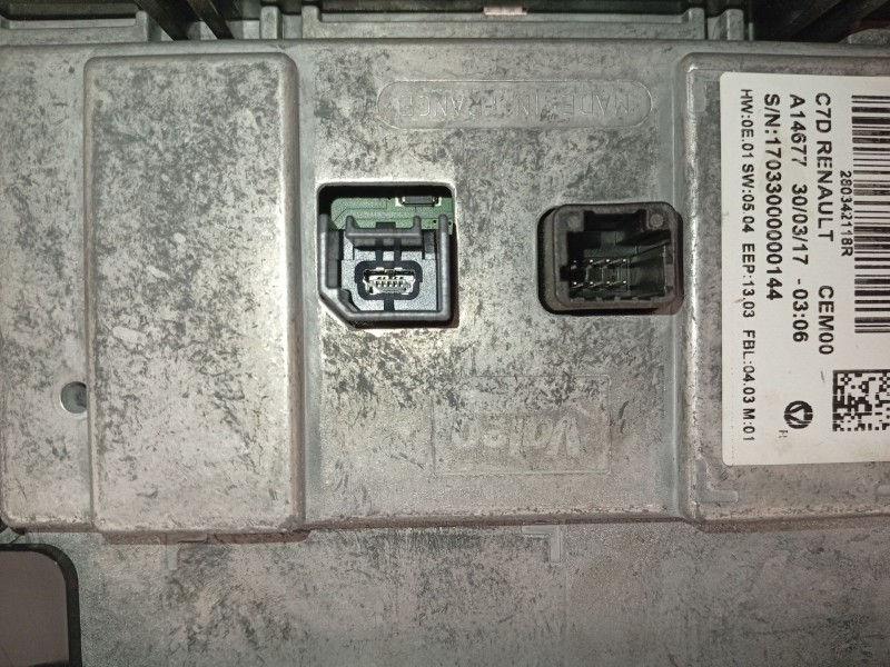 Recambio de pantalla multifuncion para renault kadjar (ha_, hl_) 1.6 dci 130 referencia OEM IAM 280342118R  17033000000144