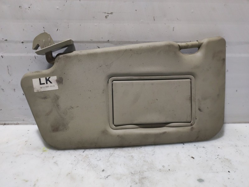 Recambio de parasol izquierdo para nissan micra (k12e) referencia OEM IAM 96401AX600  
