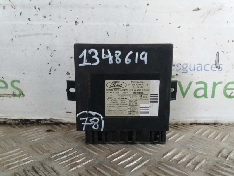 Recambio de centralita cierre para ford mondeo berlina (gd) clx   |   08.96 - 12.99 | 1996 - 1999 | 116 cv / 85 kw referencia OE