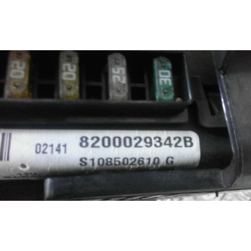 Recambio de caja reles / fusibles para peugeot partner (s1) 1.9 diesel   |   ... | 0 - 2002 | 69 cv / 51 kw referencia OEM IAM  